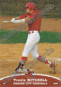 2007 Johnson City Cardinals Travis Mitchell