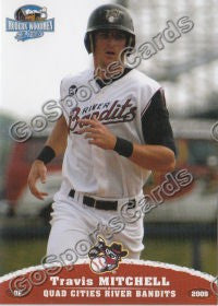 2009 Quad Cities River Bandits Travis Mitchell