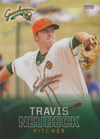 2018 Greensboro Grasshoppers Travis Neubeck