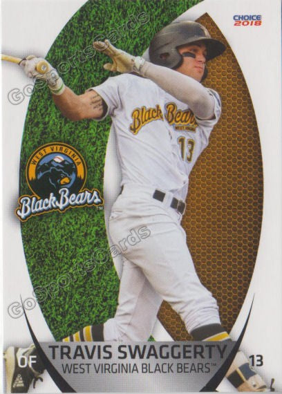 2018 West Virginia Black Bears Travis Swaggerty