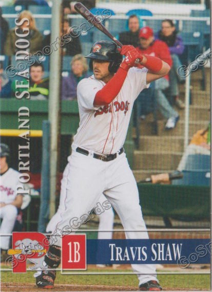 2014 Portland Sea Dogs Travis Shaw