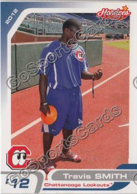2012 Chattanooga Lookouts Travis Smith