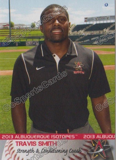 2013 Albuquerque Isotopes Travis Smith