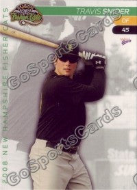 2008 New Hampshire Fisher Cats Travis Snider