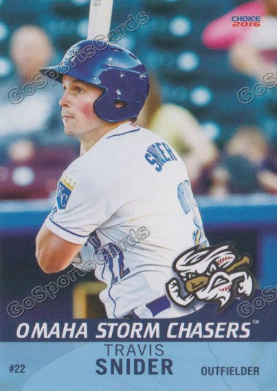2016 Omaha Storm Chasers Travis Snider