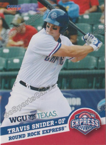 2017 Round Rock Express Travis Snider