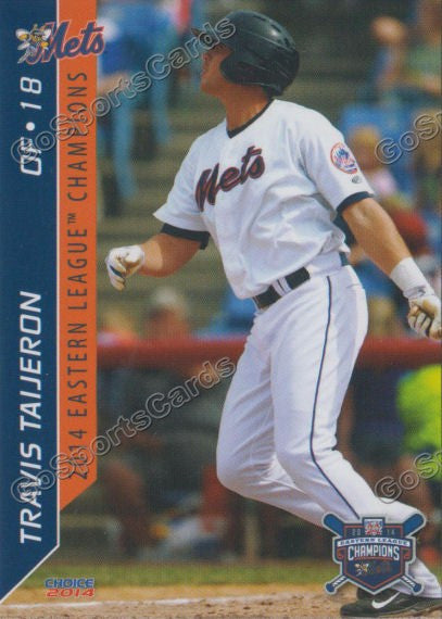 2014 Binghamton Mets Champions Travis Taijeron
