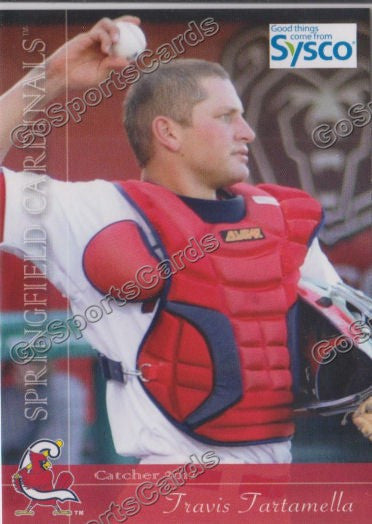 2012 Springfield Cardinals SGA Travis Tartamella