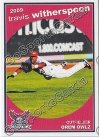 2009 Orem Owlz Travis Witherspoon