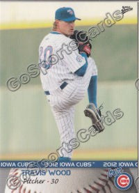 2012 Iowa Cubs Travis Wood