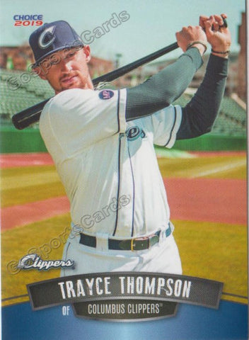 2019 Columbus Clippers Trayce Thompson