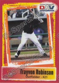 2011 Albuquerque Isotopes DAV Trayvon Robinson