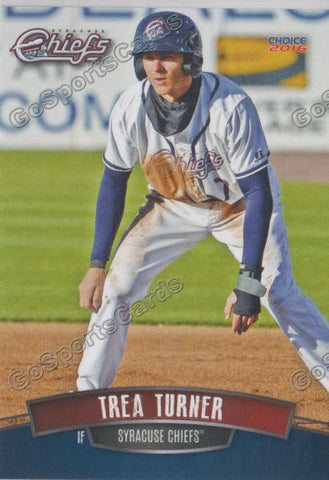 2016 Syracuse Chiefs Trea Turner