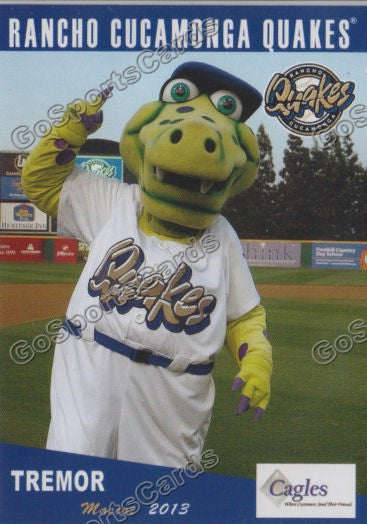 2013 Rancho Cucamonga Quakes Tremor