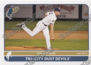 2012 Tri City Dust Devils Trent Blank