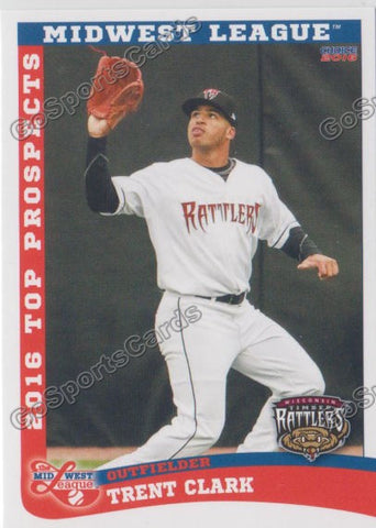 2016 Midwest League Top Prospect Trent Clark