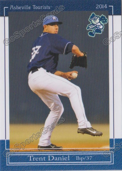 2014 Asheville Tourists Trent Daniel