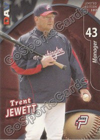 2009 Potomac Nationals DAV Trent Jewett