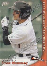 2011 Delmarva Shorebirds Trent Mummey