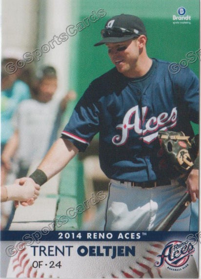 2014 Reno Aces Trent Oeltjen
