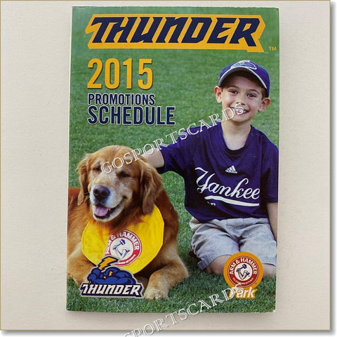 2015 Trenton Thunder Pocket Schedule