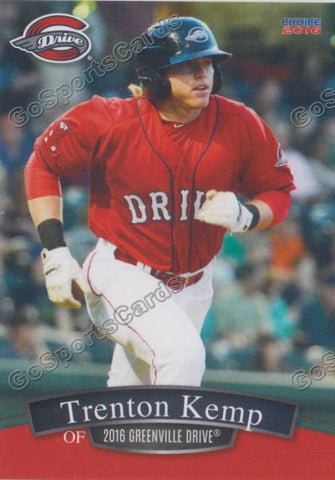 2016 Greenville Drive Trent Trenton Kemp