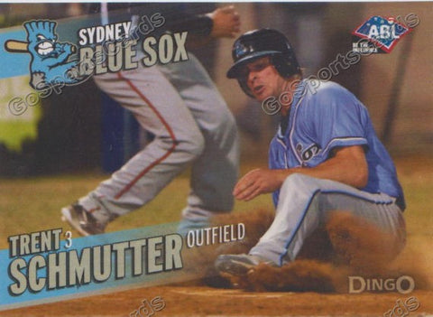 2013-2014 Sydney Blue Sox ABL Trent Schmutter