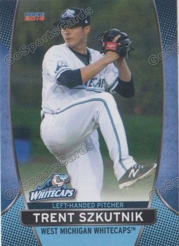 2016 West Michigan Whitecaps Trent Szkutnik
