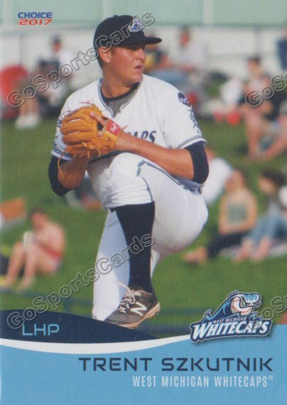 2017 West Michigan Whitecaps Trent Szkutnik