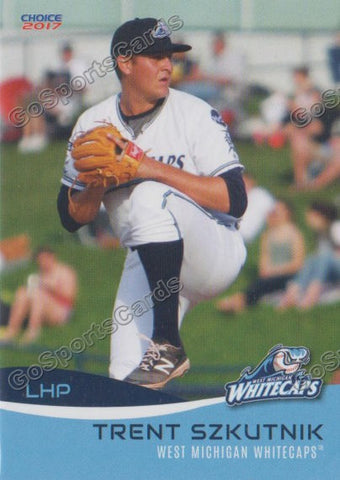 2017 West Michigan Whitecaps Trent Szkutnik