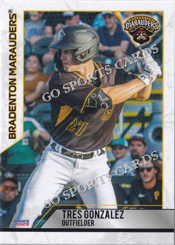 2023 Bradenton Marauders Tres Gonzalez