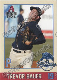 2012 Mobile BayBears Trevor Bauer