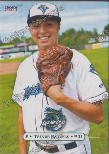 2013 Vermont Lake Monsters Trevor Bayless