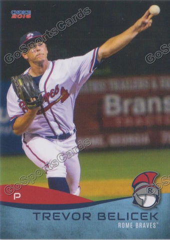 2016 Rome Braves Trevor Belicek