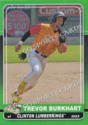 2022 Clinton LumberKings Trevor Burkhart