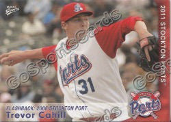 2011 Stockton Ports Trevor Cahill