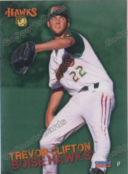 2014 Boise Hawks Trevor Clifton