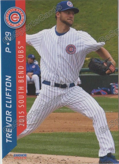 2015 South Bend Cubs Trevor Clifton