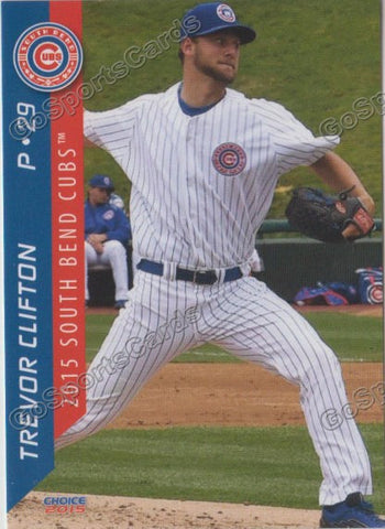 2015 South Bend Cubs Trevor Clifton
