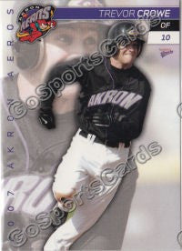 2007 Akron Aeros Trevor Crowe