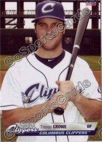 2010 Columbus Clippers Trevor Crowe