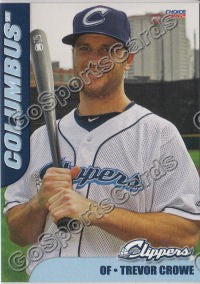 2012 Columbus Clippers Trevor Crowe