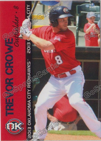 2013 Oklahoma City RedHawks Trevor Crowe