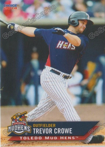 2014 Toledo Mud Hens Trevor Crowe