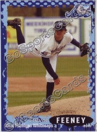 2010 West Michigan WhiteCaps Trevor Feeney