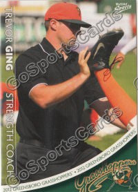 2012 Greensboro Grasshoppers Trevor Ging