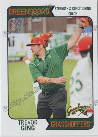 2015 Greensboro Grasshoppers Trevor Ging