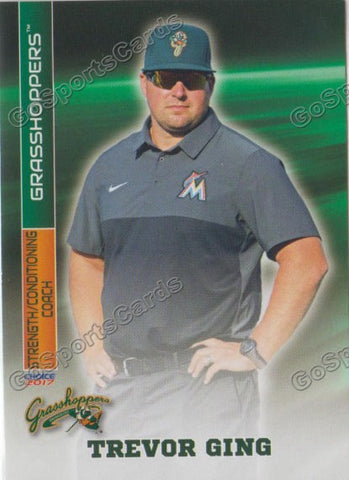2017 Greensboro Grasshoppers Trevor Ging