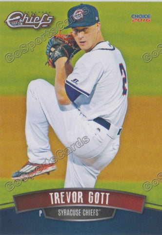 2016 Syracuse Chiefs Trevor Gott