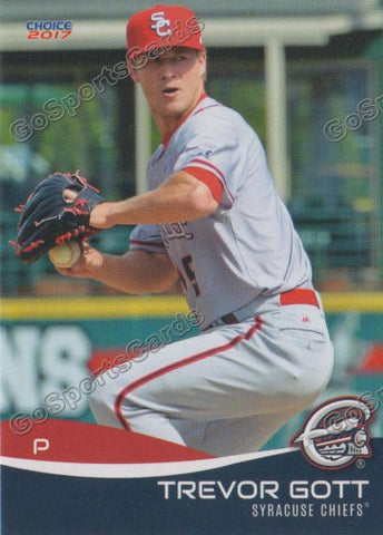 2017 Syracuse Chiefs Trevor Gott